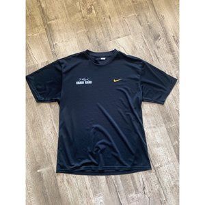 Nike Chain Gang Swoosh Tee Short Sleeve Pullover T-Shirt Black Men's Size 20"